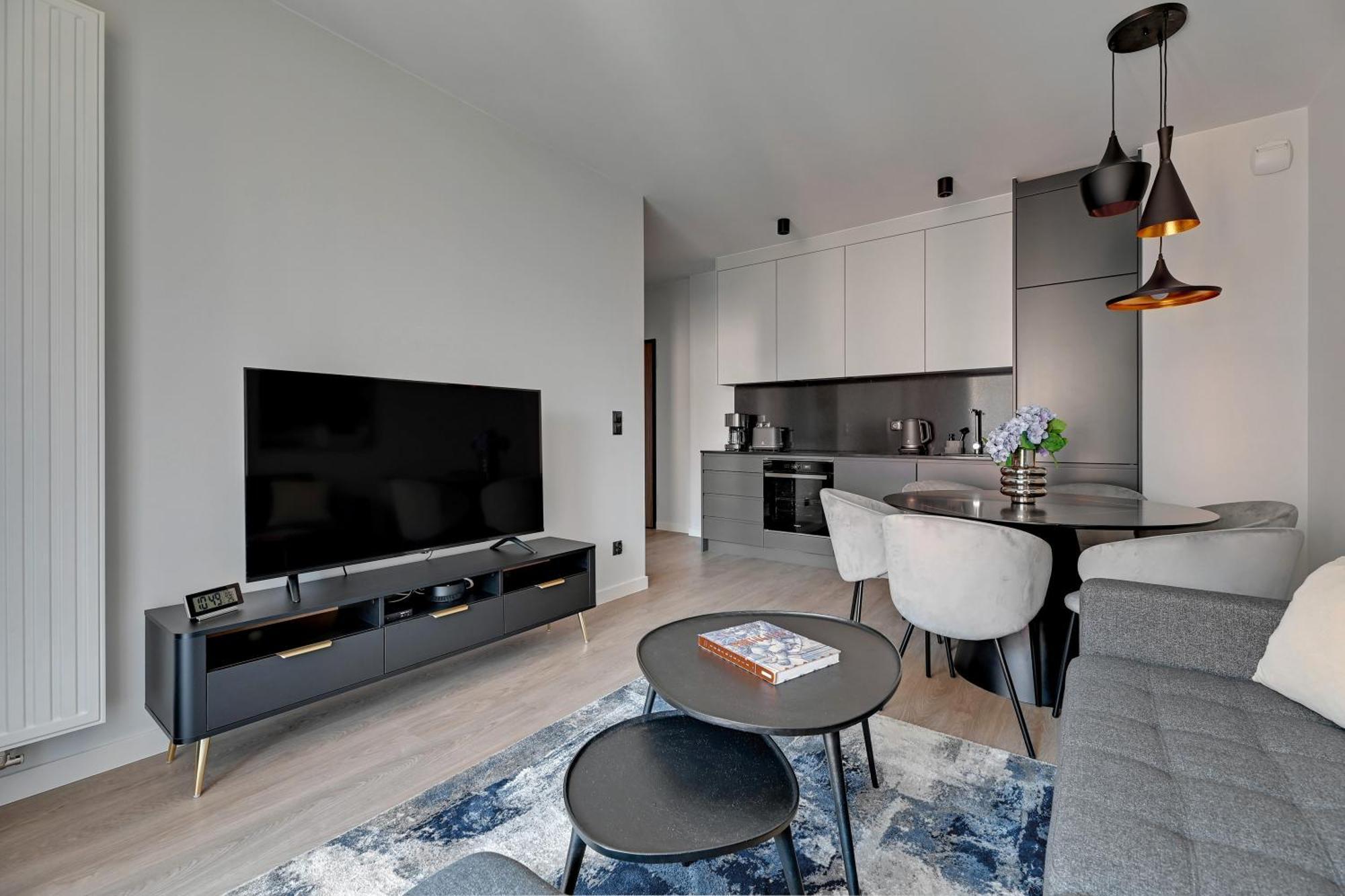 Scala 60F City Center Premium Apartments With Parking By Lion Apartments Гданск Екстериор снимка