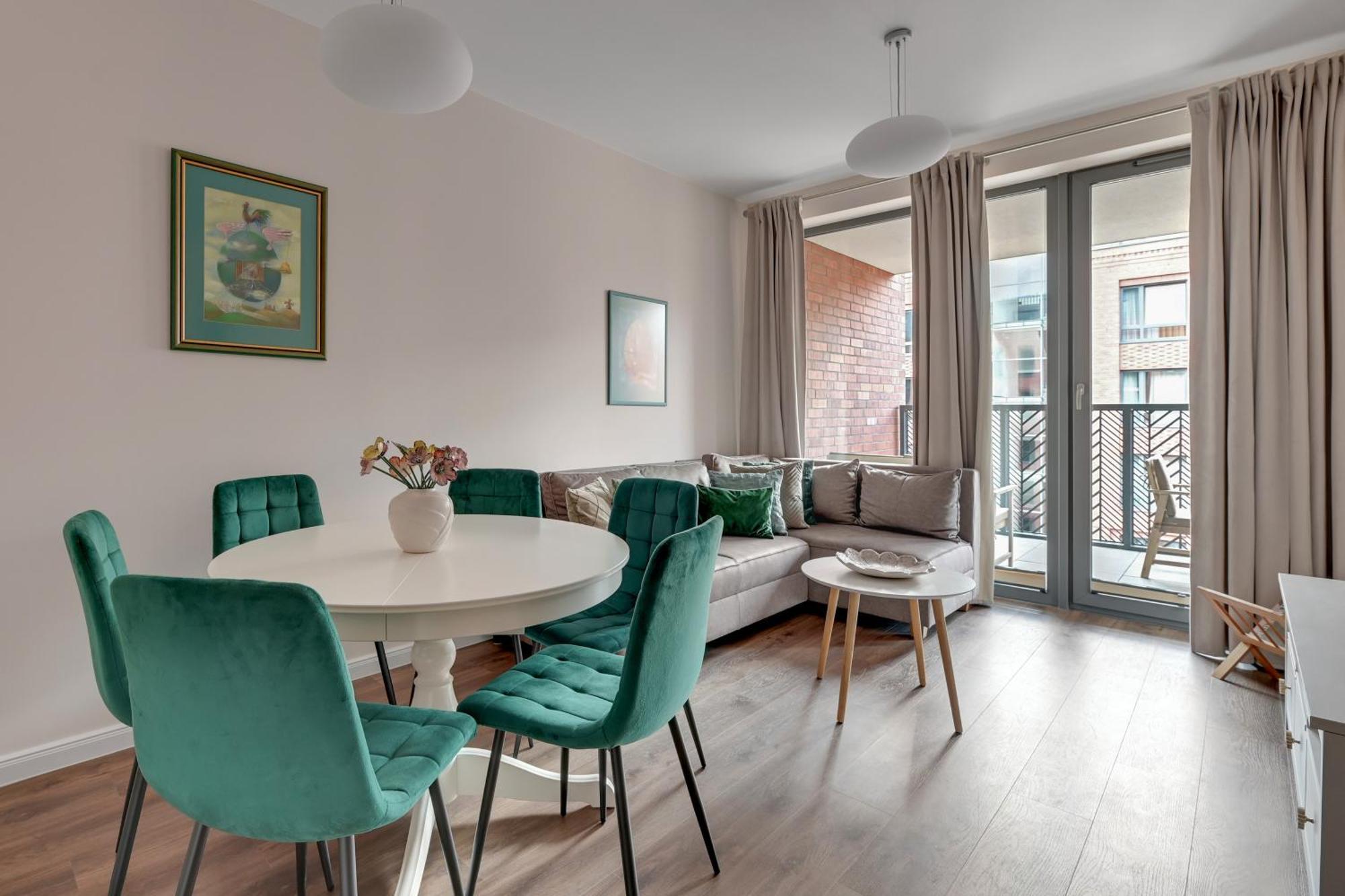 Scala 60F City Center Premium Apartments With Parking By Lion Apartments Гданск Екстериор снимка