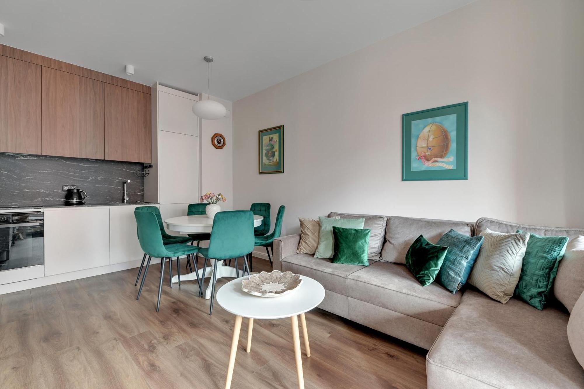 Scala 60F City Center Premium Apartments With Parking By Lion Apartments Гданск Екстериор снимка